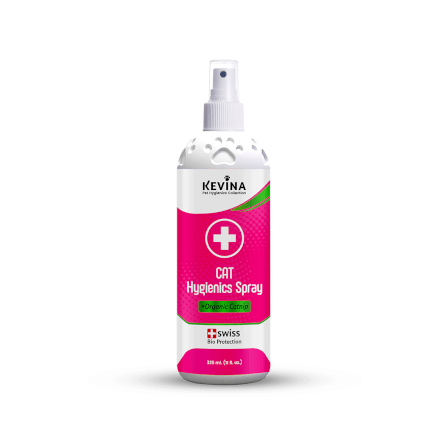 สเปรย์ฆ่าเชื้อดับกลิ่นอเนกประสงค์สำหรับแมว KEVINA HYGIENICS SPRAY ขนาด 325 ML._0